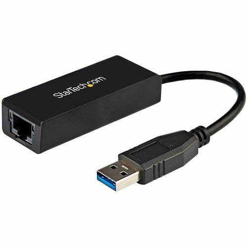 StarTech.com USB to Ethernet Adapter, USB 3.0 to 10/100/1000 Gigabit Ethernet LAN Adapter