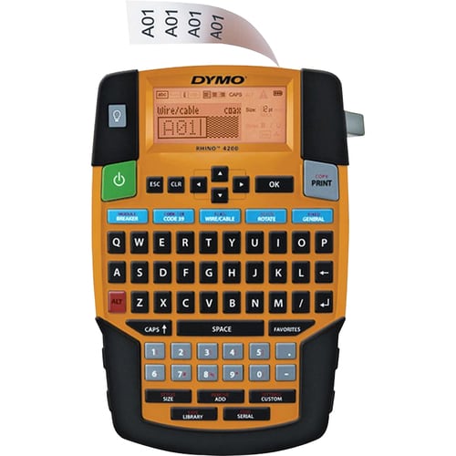 Dymo Rhino 4200 Soft Case Labelmaker Kit - Thermal Transfer