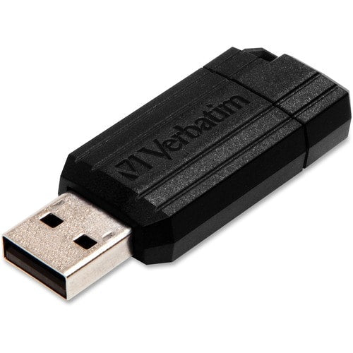 UNIDAD FLASH USB PINSTRIPE DE 8 GB NEGRA NR MULTI 10