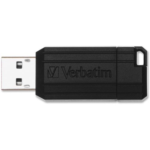 UNIDAD FLASH USB PINSTRIPE DE 8 GB NEGRA NR MULTI 10