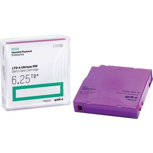 LTO-6 BAFE NON CUSTOM LABEL 20 PK