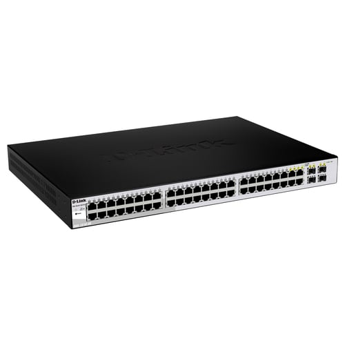 Commutateur GIGABIT 48 ports SMART MNGD série 1210 avec 4 SFP