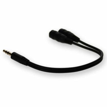 AddOn 3.5mm (1/8in) Stereo Audio Headset Splitter Adapter