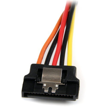 Star Tech.com 6in Latching SATA Power Y Splitter Cable Adapter