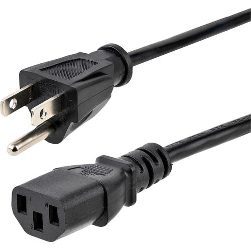 StarTech.com 12ft (3.6m) Computer Power Cord