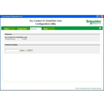 Tarjeta SmartSlot de E/S de contacto seco de APC by Schneider Electric - SmartSlot