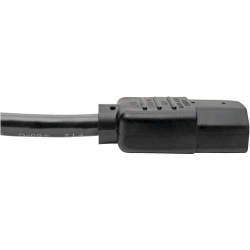 Cable de extensión de alimentación para computadora Tripp Lite de 2 pies, C14 a C13, 10 A, 18 AW