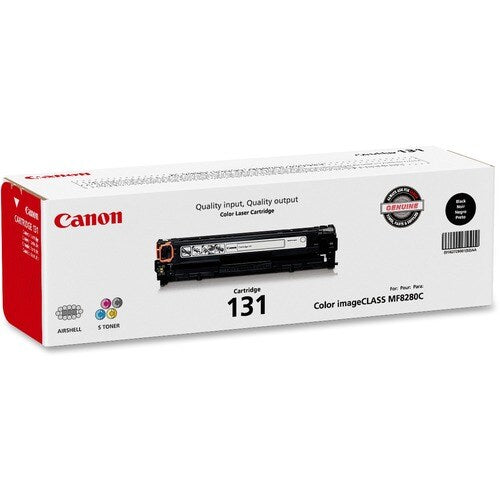 Cartouche de toner d'origine Canon 131 - Laser - 1 400 pages - Noir
