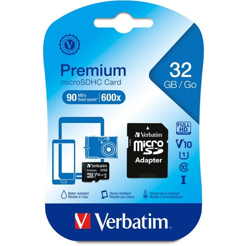 TARJETA DE MEMORIA MICROSDXC PREM DE 32 GB ADAPTABLE UHS-I V10 U1 CLASE 10 MULTI 20