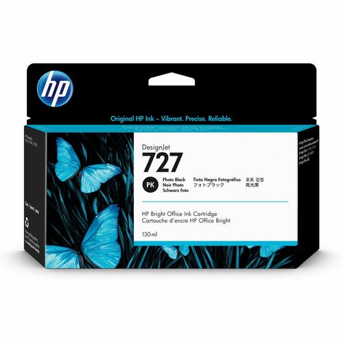 130ML B3P23A PHOTO BLACK INK CARTRIDGE F/DESIGNJET