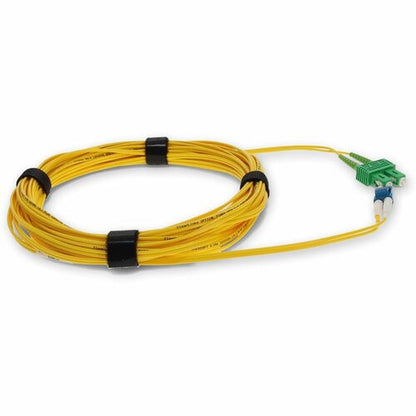 AddOn 1m SMF 9/125 Duplex (APC-SC/LC) ASC/LC OS1 Yellow OFNR (Riser-Rated) Patch