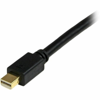 StarTech.com 6ft Mini DisplayPort to DVI Cable, Mini DP to DVI-D Adapter/Converter Cable,