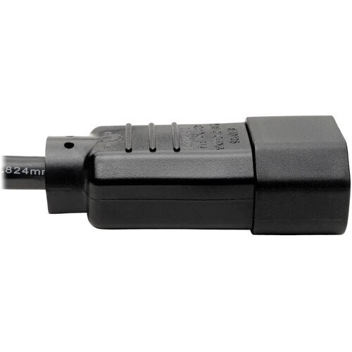 Cable de extensión de alimentación para computadora Tripp Lite de 90 cm (3 pies), C14 a C13, 13 A, 16 AW