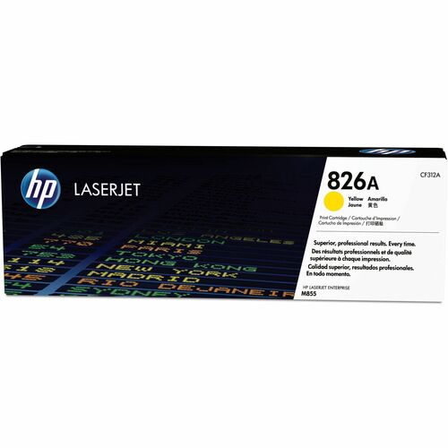 Cartouche de toner laser HP 826A (CF312A) d'origine à rendement standard