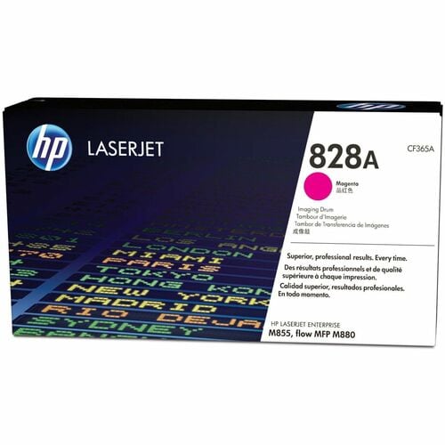 TAMBOUR D'IMAGERIE MAGENTA 828A POUR LASERJET AVEC TECHNOLOGIE COLORSPHERE