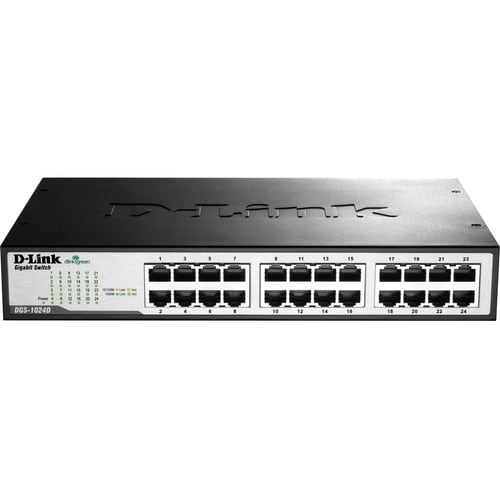 24PORT GIGABIT UNMANAGED DESKTOP OR RACKMOUNT SWITCH
