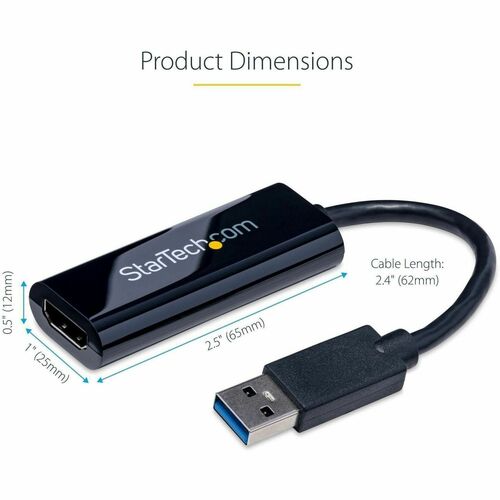 StarTech.com USB 3.0 to HDMI Adapter