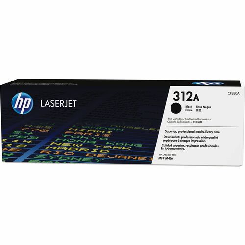 Cartucho de tóner láser original HP 312A - Negro - 1 unidad - 24