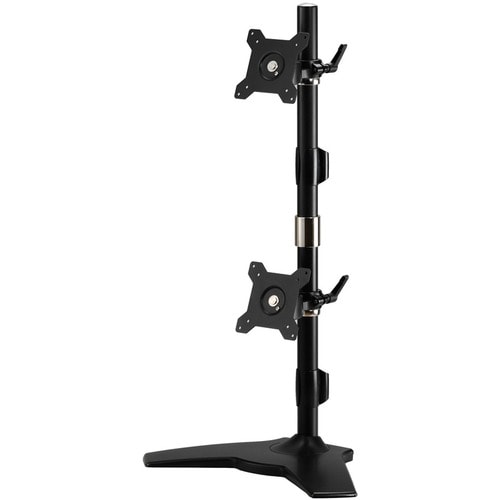 Amer Mounts Stand Based Vertical Dual Monitor Moun