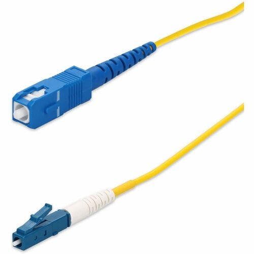 AddOn 8m SMF 9/125 Simplex SC/LC OS1 Yellow OFNR (Riser Rated) Patch Cable - 26.