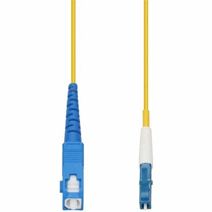 AddOn 8m SMF 9/125 Simplex SC/LC OS1 Yellow OFNR (Riser Rated) Patch Cable - 26.