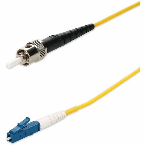 AddOn 3m Single-Mode fiber (SMF) Simplex ST/LC OS1 Yellow Patch Cable - 9.8 ft (