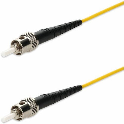 AddOn 2m Single-Mode fiber (SMF) Simplex ST/ST OS1 Yellow Patch Cable - 6.6 ft (