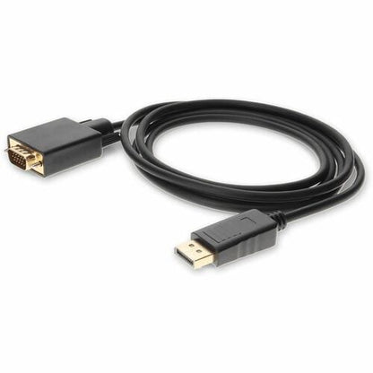 AddOn Bulk 5 Pack 6ft (2M) Displayport to VGA Black Adapter