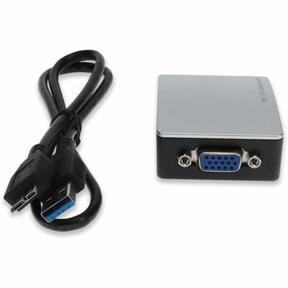 AddOn USB 3.0 Male to VGA Female White Adapter