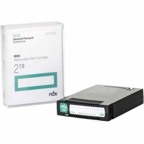 HPE 2 TB Portable Hard Drive Cartridge - 2.5\" External - 5400rpm