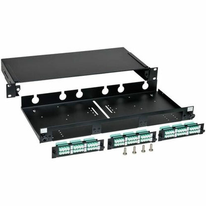 Tripp Lite 36-Port LC/LC Rackmount Fiber Enclosure Feed Through Patch Panel 1U - 36 x LC -
