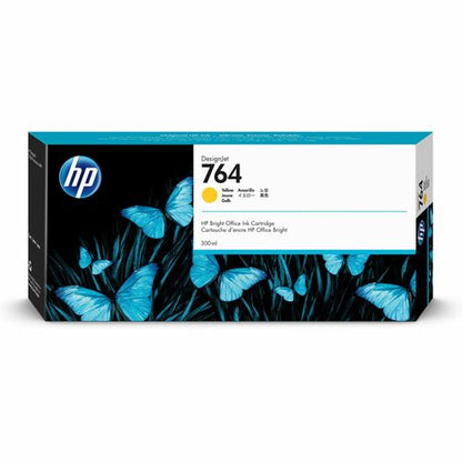 HP 764 Original Ink Cartridge - Single Pack - Inkjet - Yello