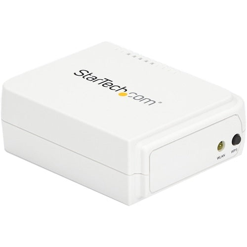 StarTech.com 1 Port USB Wireless N Network Print Server with 10/100 Mb