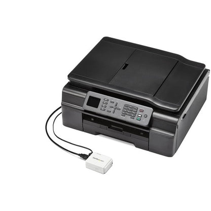 StarTech.com 1 Port USB Wireless N Network Print Server with 10/100 Mb