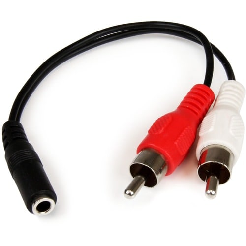 StarTech.com 6in Stereo Audio Cable