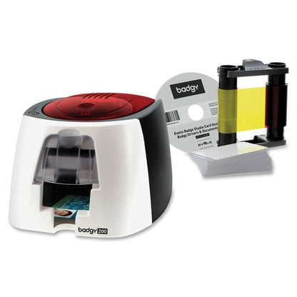 Badgy Badgy100 Single Sided Desktop Dye Sublimation/Thermal Transfer Printer - C
