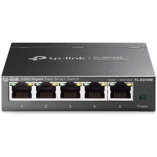 TL-SG105E 5PORT GIGABIT DESKTOP EASY SMART SWITCH 10/100/1000 RJ45