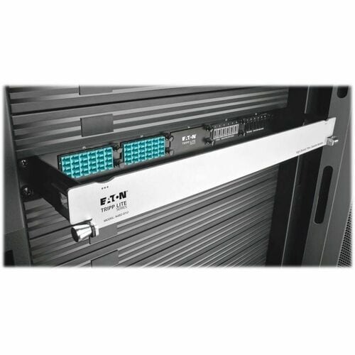 Tripp Lite High Density Rackmount Fiber Enclosure Panel 5 Cassette 1URM - 1U High - Black