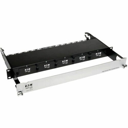 Tripp Lite High Density Rackmount Fiber Enclosure Panel 5 Cassette 1URM - 1U High - Black