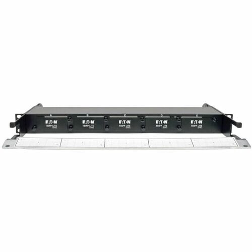 Tripp Lite High Density Rackmount Fiber Enclosure Panel 5 Cassette 1URM - 1U High - Black