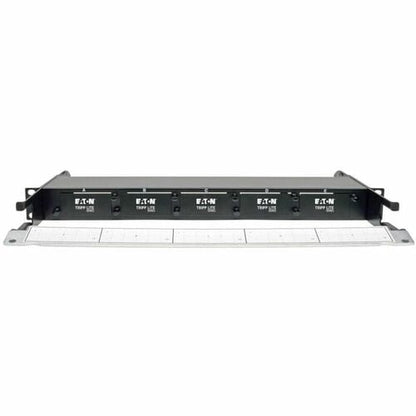 Tripp Lite High Density Rackmount Fiber Enclosure Panel 5 Cassette 1URM - 1U High - Black