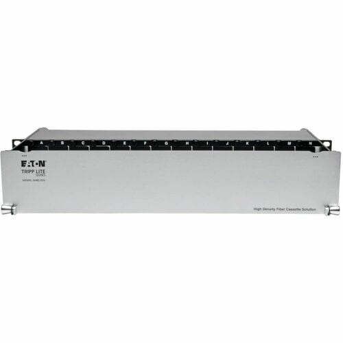 Tripp Lite High Density Rackmount Fiber Enclosure Panel 14 Cassette 2URM - 2U High - Black