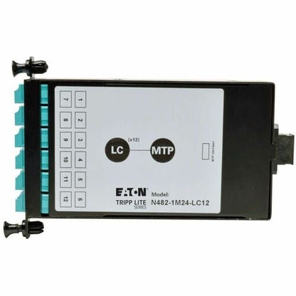 Tripp Lite 24-Fiber Patch Panel MTP/MPO to x12 LC 10Gb Breakout Cassette - 1 x MTP/MPO, 12