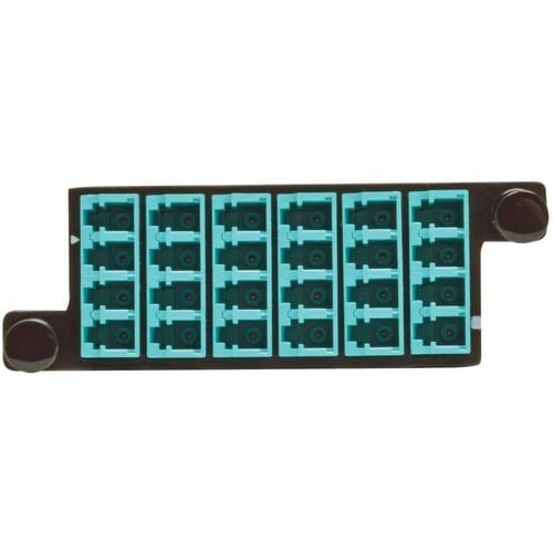 Tripp Lite 24-Fiber Patch Panel MTP/MPO to x12 LC 10Gb Breakout Cassette - 1 x MTP/MPO, 12