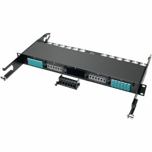 Tripp Lite 100Gb/120Gb Pass Through Cassette (x6) 24-Fiber MTP/MPO Coupler - 6 x