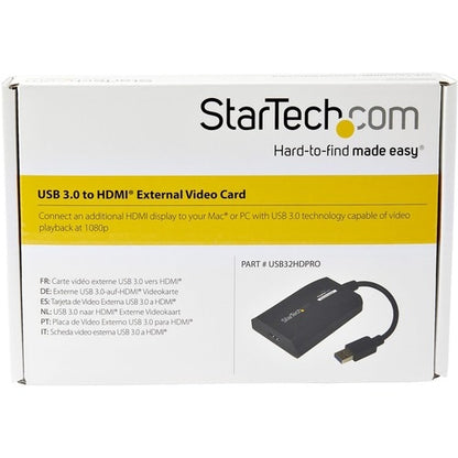 StarTech.com USB 3.0 to HDMI Adapter