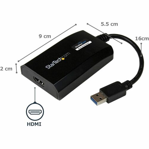 StarTech.com USB 3.0 to HDMI Adapter