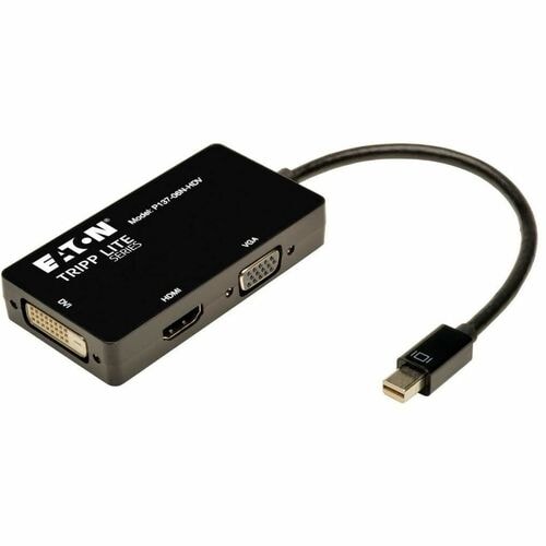 Adaptador y convertidor Mini DisplayPort a VGA/DVI/HDMI de 6 pulgadas de Tripp Lite
