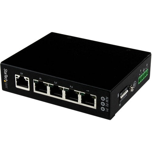 5PORT RUGGED IP30-RATED GIGABIT NETWORK SWITCH