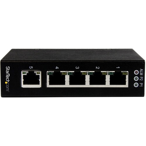 5PORT RUGGED IP30-RATED GIGABIT NETWORK SWITCH